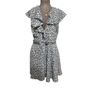 NWT Blue Multicolor Floral Dress Size S